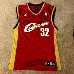 Cleveland Cavaliers NBA Larry Hughes Medium Adidas Jersey